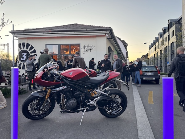 Triumph Motorcycles Insta Livestream – Streuplan