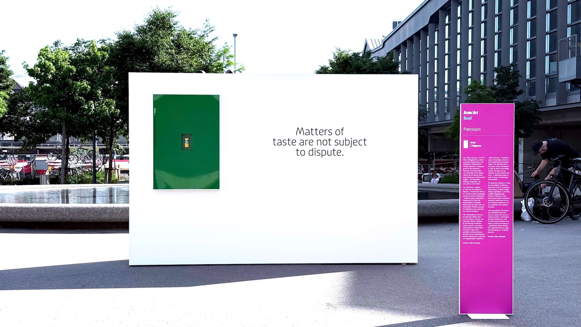 Aromat Art Basel Guerilla - Streuplan