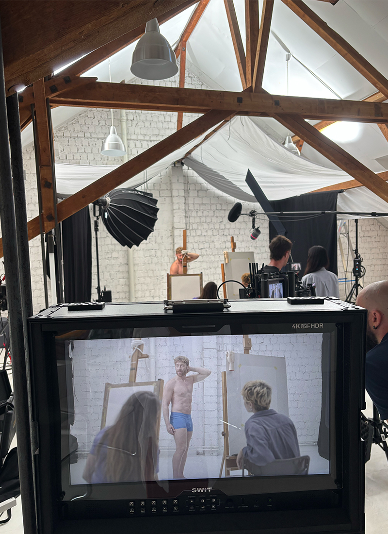 bepanthen pro sensiderm tv spot making of