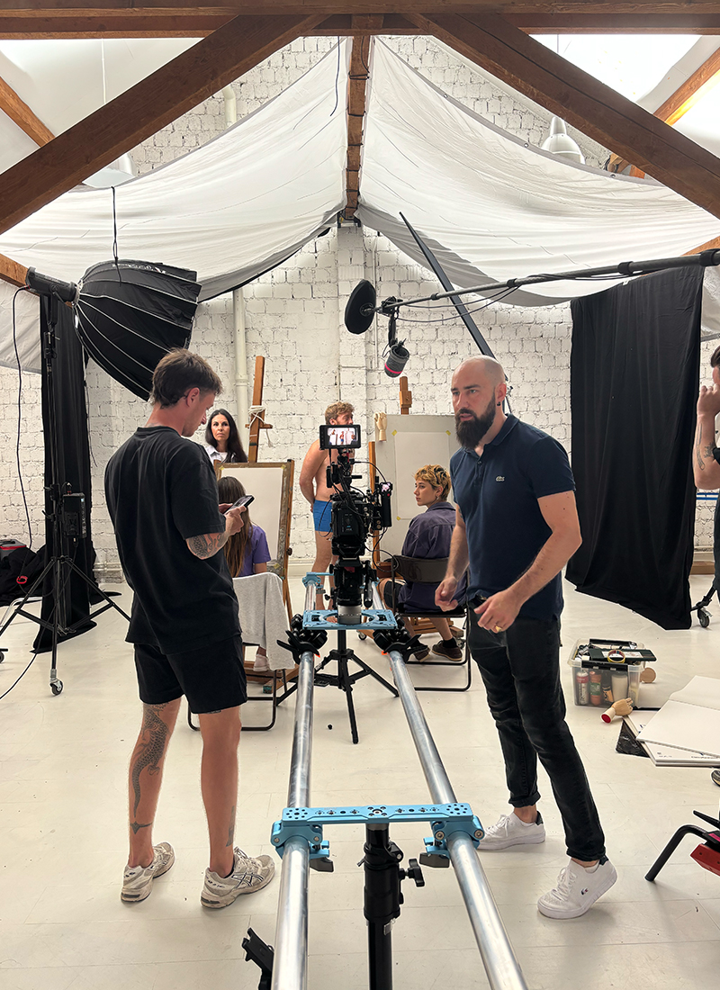 bepanthen pro sensiderm tv spot making of