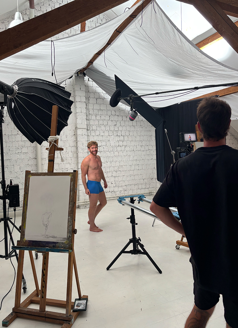 bepanthen pro sensiderm tv spot making of