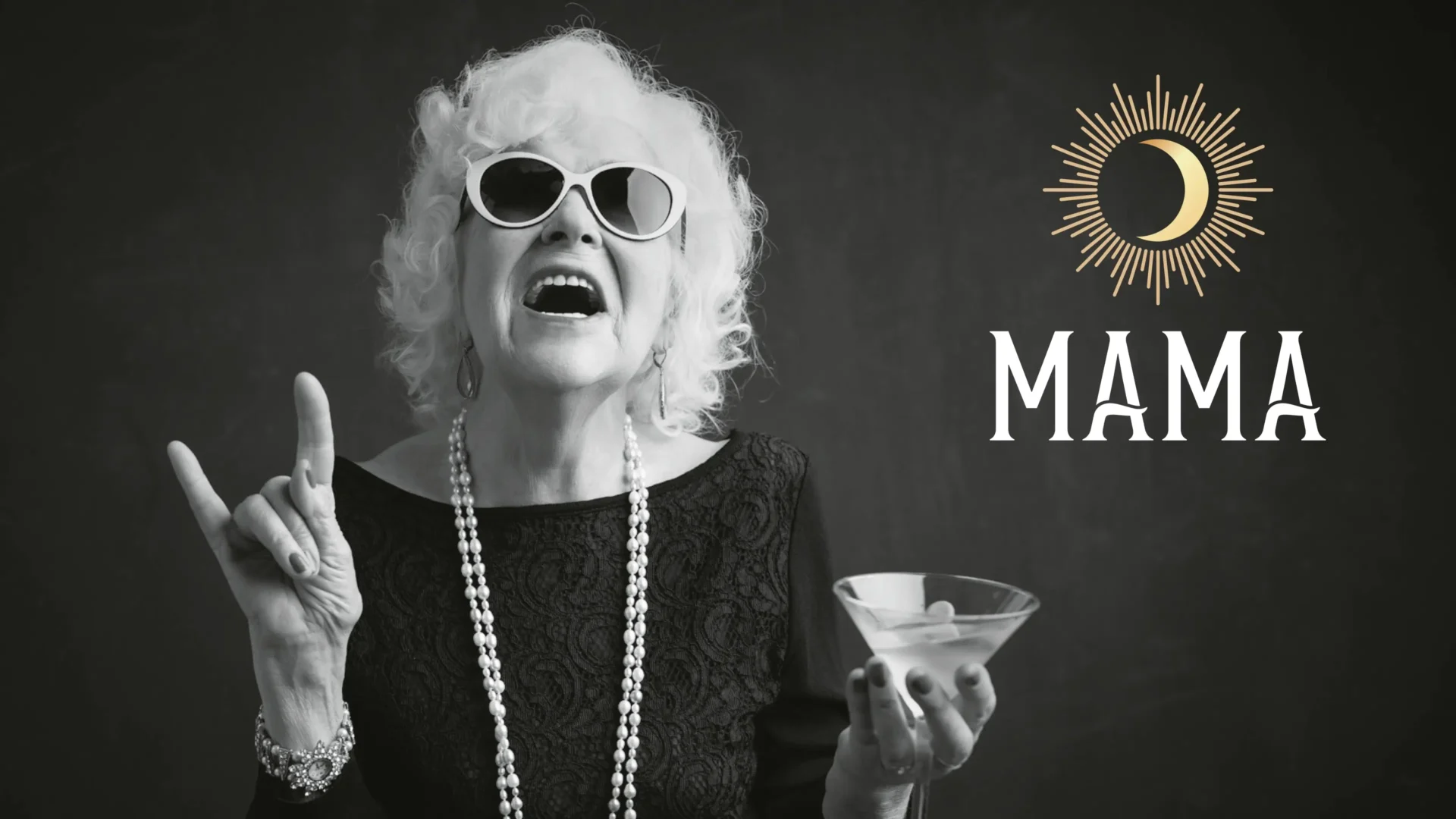 Ein Flyer für die Bar MAMA in Dübendorf